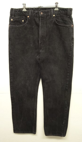 画像: 90'S LEVIS 505 デニム ブラック USA製 W38L30 (VINTAGE) 「Bottoms」 入荷しました。