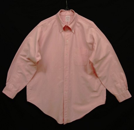 画像: 70'S BROOKS BROTHERS "MAKERS" 6ボタン オックスフォード BDシャツ ピンク USA製 (VINTAGE) 「L/S Shirt」 入荷しました。