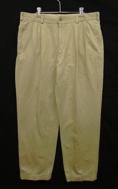 画像: BILLS KHAKIS "M2P" ツープリーツ チノパンツ ベージュ USA製 (USED) 「Bottoms」 入荷しました。