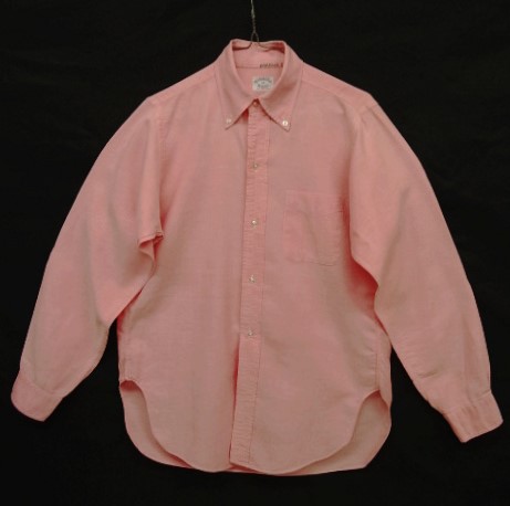 画像: 50'S BROOKS BROTHERS "MAKERS" 5ボタン オックスフォード BDシャツ ピンク USA製 (VINTAGE) 「L/S Shirt」 入荷しました。