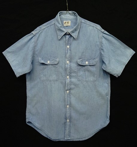 画像: 70'S BIG MAC "コットン100%" シャンブレーシャツ USA製 (VINTAGE) 「S/S Shirt」 入荷しました。