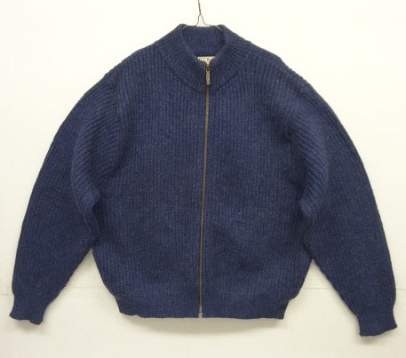 画像: 80'S LL Bean アルパカ混 ドライバーズニット インディゴ USA製 (VINTAGE) 「Knit」 入荷しました。