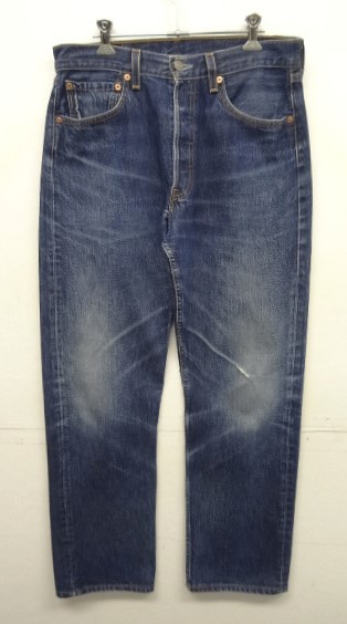 画像: 90'S LEVIS 501 デニム インディゴ USA製 W32L32 (VINTAGE) 「Bottoms」入荷しました。