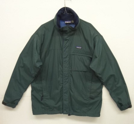 画像: 90'S PATAGONIA フード付き ナイロンジャケット ダークグリーン (VINTAGE) 「Jacket」入荷しました。