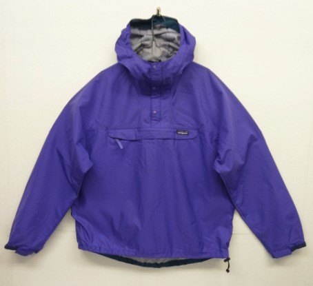 画像: 90'S PATAGONIA 雪無しタグ リップストップナイロン ハーフジップ アノラックジャケット パープル USA製 (VINTAGE) 「Jacket」入荷しました。