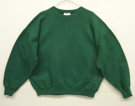 画像: 90'S HANES "PREMIUM WEIGHT" クルーネック スウェットシャツ グリーン (VINTAGE) 「Sweat Shirt」入荷しました。