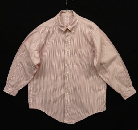 画像: 90'S BROOKS BROTHERS "MAKERS" オックスフォード BDシャツ ストライプ USA製 (VINTAGE) 「L/S Shirt」入荷しました。