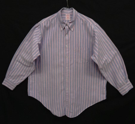 画像: 80'S BROOKS BROTHERS "MAKERS" オックスフォード BDシャツ ストライプ USA製 (VINTAGE) 「L/S Shirt」入荷しました。