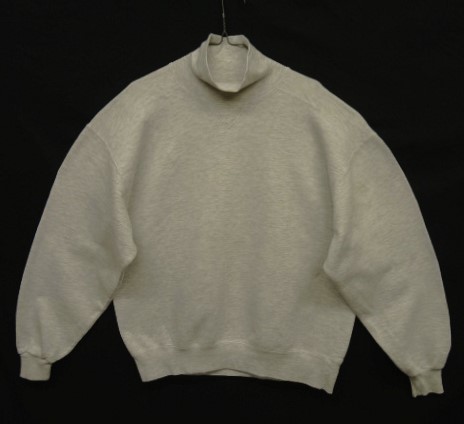 画像: 80'S LL Bean by RUSSELL ATHLETIC 前Vガゼット付き タートルネックスウェット USA製 (VINTAGE) 「Sweat Shirt」入荷しました。