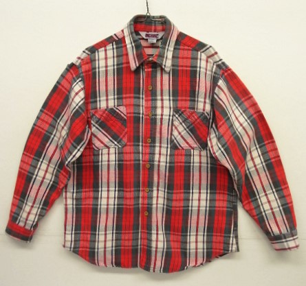 画像: 80'S BIG MAC 三角タグ ヘビーフランネルシャツ チェック柄 USA製 (VINTAGE) 「L/S Shirt」入荷しました。