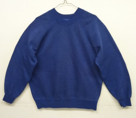画像: 80'S SOFFE クルーネック ラグランスリーブ スウェットシャツ ダークブルー USA製 (VINTAGE) 「Sweat Shirt」入荷しました。
