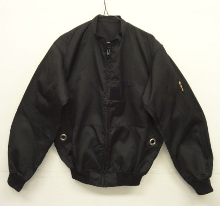 画像: 90'S フランス軍 ドッグトレーナー用 スタンドカラー ジャケット ブラック 92C (DEADSTOCK) 「Jacket」入荷しました。