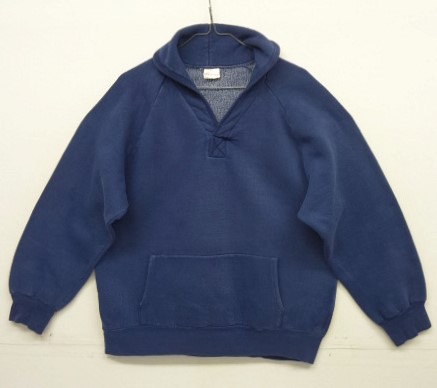 画像: 70'S UNKNOWN ショールカラー ラグランスリーブ スウェットシャツ ネイビー ルーマニア製 (VINTAGE) 「Sweat Shirt」入荷しました。