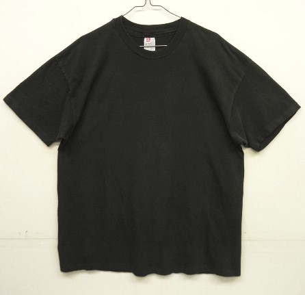 画像: 90'S HANES シングルステッチ 半袖 Tシャツ ブラック USA製 (VINTAGE) 「T-Shirt」入荷しました。