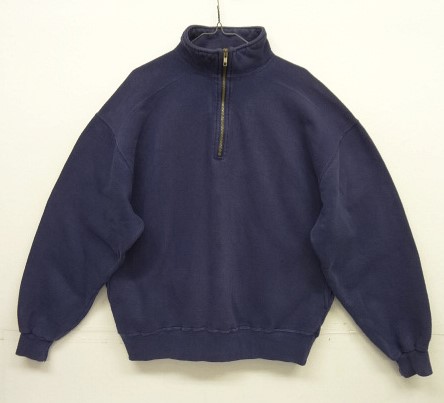 画像: 80'S LL Bean by RUSSELL ATHLETIC ハーフジップ スウェットシャツ USA製 (VINTAGE) 「Sweat Shirt」入荷しました。