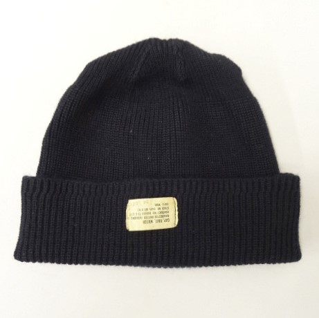 画像: 70'S アメリカ軍 US NAVY ウール100% ワッチキャップ ダークネイビー (VINTAGE) 「Cap」入荷しました。