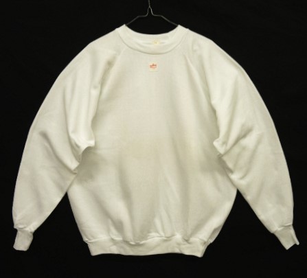 画像: 80'S HEALTHKNIT クルーネック ラグランスリーブ スウェットシャツ ホワイト USA製 (DEADSTOCK) 「Sweat Shirt」入荷しました。