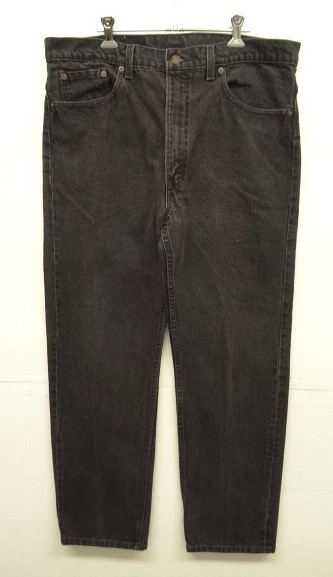 画像: 90'S LEVIS 505 デニム ブラック W38L30 USA製 (VINTAGE) 「Bottoms」入荷しました。