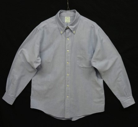 画像: 90'S BROOKS BROTHERS オックスフォード BDシャツ ブルー USA製 (VINTAGE) 「L/S Shirt」入荷しました。