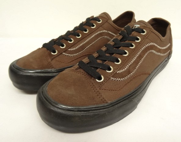 画像: VANS "SALES SAMPLE" STYLE36 DECON SF キャンバス/レザー スニーカー ブラウン (一点物/NEW) 「Shoes」入荷しました。