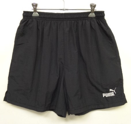 画像: PUMA ナイロンショーツ ブラック カナダ製 (VINTAGE) 「Shorts」入荷しました。