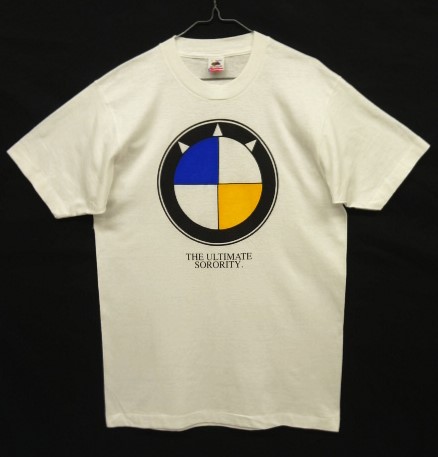 画像: 90'S THE ULTIMATE SORORITY "FRUIT OF THE LOOM製ボディ" シングルステッチ Tシャツ ホワイト USA製 (DEASDSTOCK) 「T-Shirt」入荷しました。