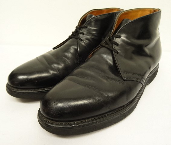 画像: 80'S MASON レザー ポストマン チャッカブーツ ブラック USA製 (VINTAGE) 「Shoes」入荷しました。