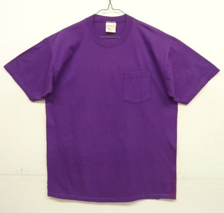画像: 90'S LL Bean x RUSSELL ATHLETIC ポケット付き 半袖 Tシャツ グレープ USA製 (VINTAGE) 「T-Shirt」入荷しました。