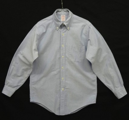 画像: 90'S BROOKS BROTHERS オックスフォード BDシャツ ブルー USA製 (VINTAGE) 「L/S Shirt」入荷しました。