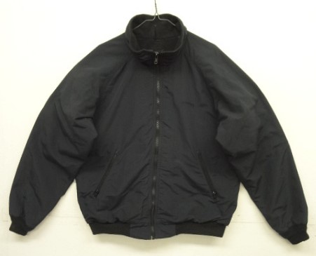 画像: 90'S LANDS' END "SQUALL JACKET" 裏フリース ドリズラージャケット ブラック USA製 (VINTAGE) 「Jacket」入荷しました。