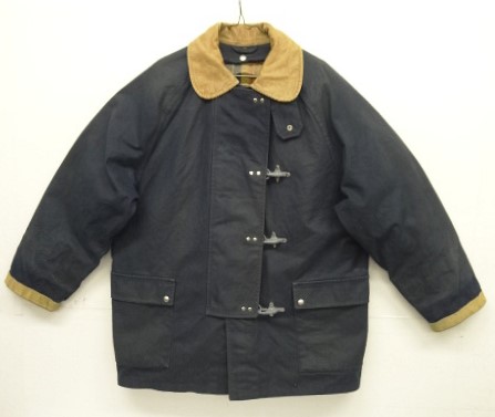 画像: 80'S FAY ウールライナー付き 襟コーデュロイ ファイヤーマンコート ネイビー イタリア製 (VINTAGE) 「Jacket」入荷しました。