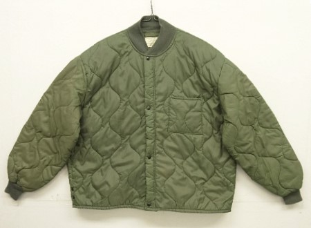 画像: 80'S アメリカ軍 USAF "CWU-9/P" キルティング ライナージャケット セージグリーン (VINTAGE) 「Jacket」入荷しました。
