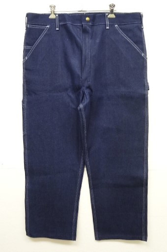 画像: 70'S SEARS トップスナップボタン デニム ペインターパンツ インディゴ SCOVILLジップ USA製 (DEADSTOCK) 「Bottoms」入荷しました。