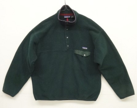 画像: 90'S PATAGONIA ”SYNCHILLA SNAP-T" シンチラ スナップT ダークグリーン USA製 (VINTAGE) 「Jacket」入荷しました。