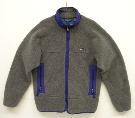 画像: 90'S PATAGONIA ”雪無しタグ" 初期レトロX 裏地P.E.F フリースジャケット グレー/ブルー USA製 (MINT CONDITION) 「Jacket」入荷しました。