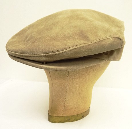 画像: 80'S LL Bean "HAND TAILORED" レザー ハンチング ベージュ USA製 (DEADSTOCK) 「Cap」入荷しました。