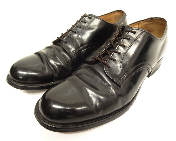 画像: 60'S アメリカ軍 US NAVY 6アイレット レザーソール サービスシューズ (VINTAGE) 「Shoes」入荷しました。