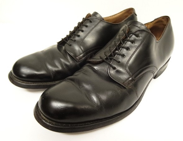 画像: 60'S アメリカ軍 US NAVY 6アイレット レザーソール サービスシューズ (VINTAGE) 「Shoes」入荷しました。