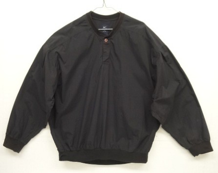 画像: 00'S NIKE GOLF 袖スウッシュロゴ ナイロンジャケット ブラック (VINTAGE) 「Jacket」入荷しました。