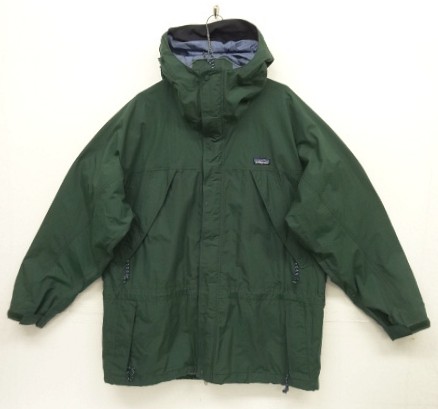 画像: 90'S PATAGONIA "STORM JACKET" ナイロン シェルジャケット ハンターグリーン/ブラック (VINTAGE) 「Jacket」入荷しました。