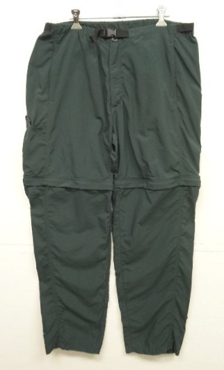 画像: 00'S PATAGONIA GI II ベルト付き 2WAY ナイロン クライミングパンツ ダークグリーン (VINTAGE) 「Bottoms」入荷しました。