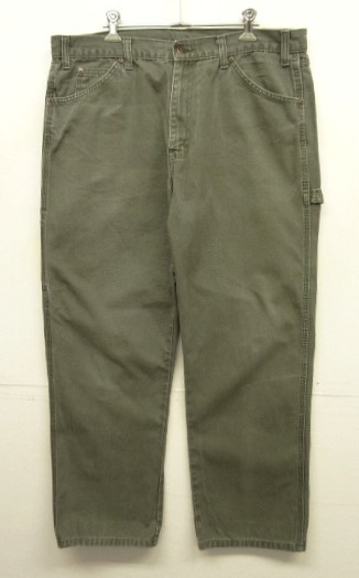 画像: 00'S DICKIES ダック ペインターパンツ オリーブ (VINTAGE) 「Bottoms」入荷しました。