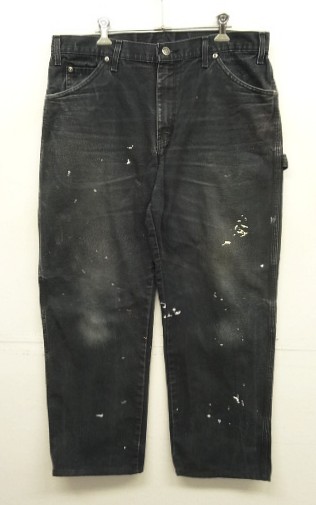 画像: 00'S DICKIES ダック ペインターパンツ フェードブラック (VINTAGE) 「Bottoms」入荷しました。