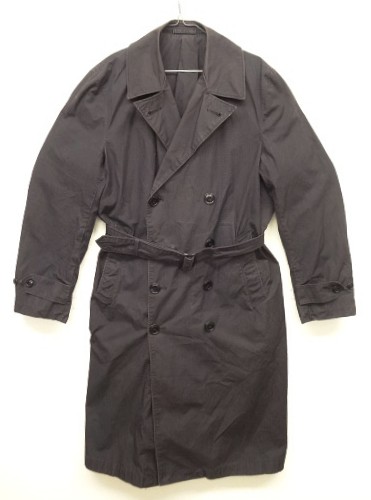 画像: 60'S アメリカ軍 US NAVY ステンシル入り ポプリン トレンチコート ネイビー (VINTAGE) 「Jacket」入荷しました。