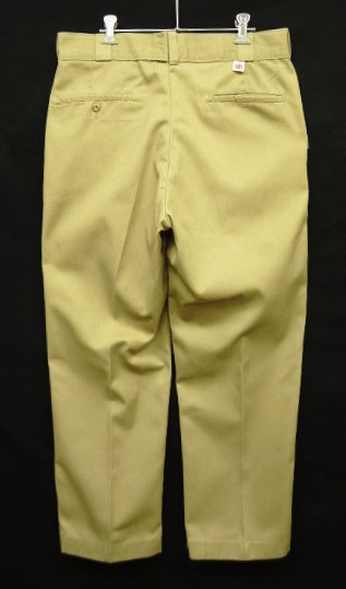 画像: 80'S DICKIES 874 チビタグ ワークパンツ ベージュ W34L29 USA製 (VINTAGE) 「Bottoms」入荷しました。