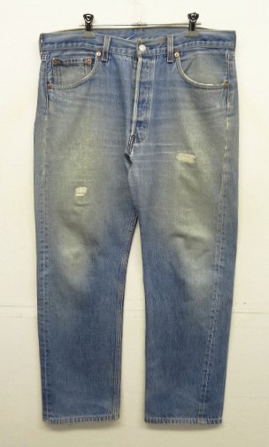 画像: 90'S LEVIS 501 デニム インディゴ USA製 W35L31 (VINTAGE) 「Bottoms」入荷しました。