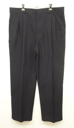 画像: 90'S LEVIS "TRAVELERS" ツープリーツ スラックス TALONジップ ダークネイビー USA製 (VINTAGE) 「Bottoms」入荷しました。