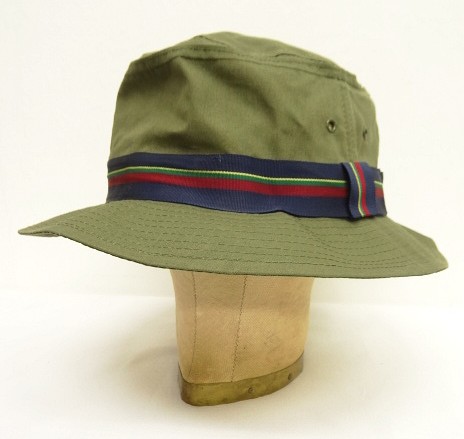 画像: 80'S LL Bean リボンベルト付き バケットハット オリーブ USA製 (MINT CONDITION) 「Cap」入荷しました。