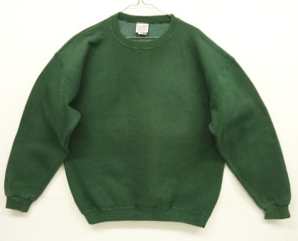 画像: 90'S PLUMA クルーネック ヘビーウエイト スウェットシャツ グリーン USA製 (VINTAGE) 「Sweat Shirt」入荷しました。