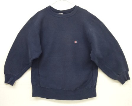 画像: 80'S CHAMPION トリコタグ リバースウィーブ ネイビー USA製 (VINTAGE) 「Sweat Shirt」入荷しました。